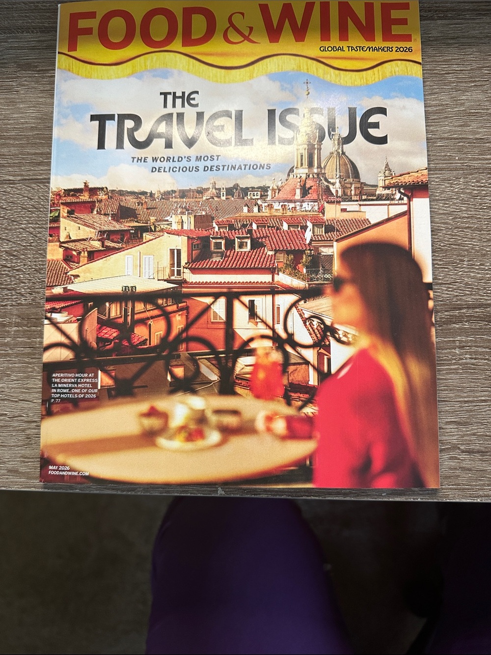 The Travel Issue Magazine - Red Cover